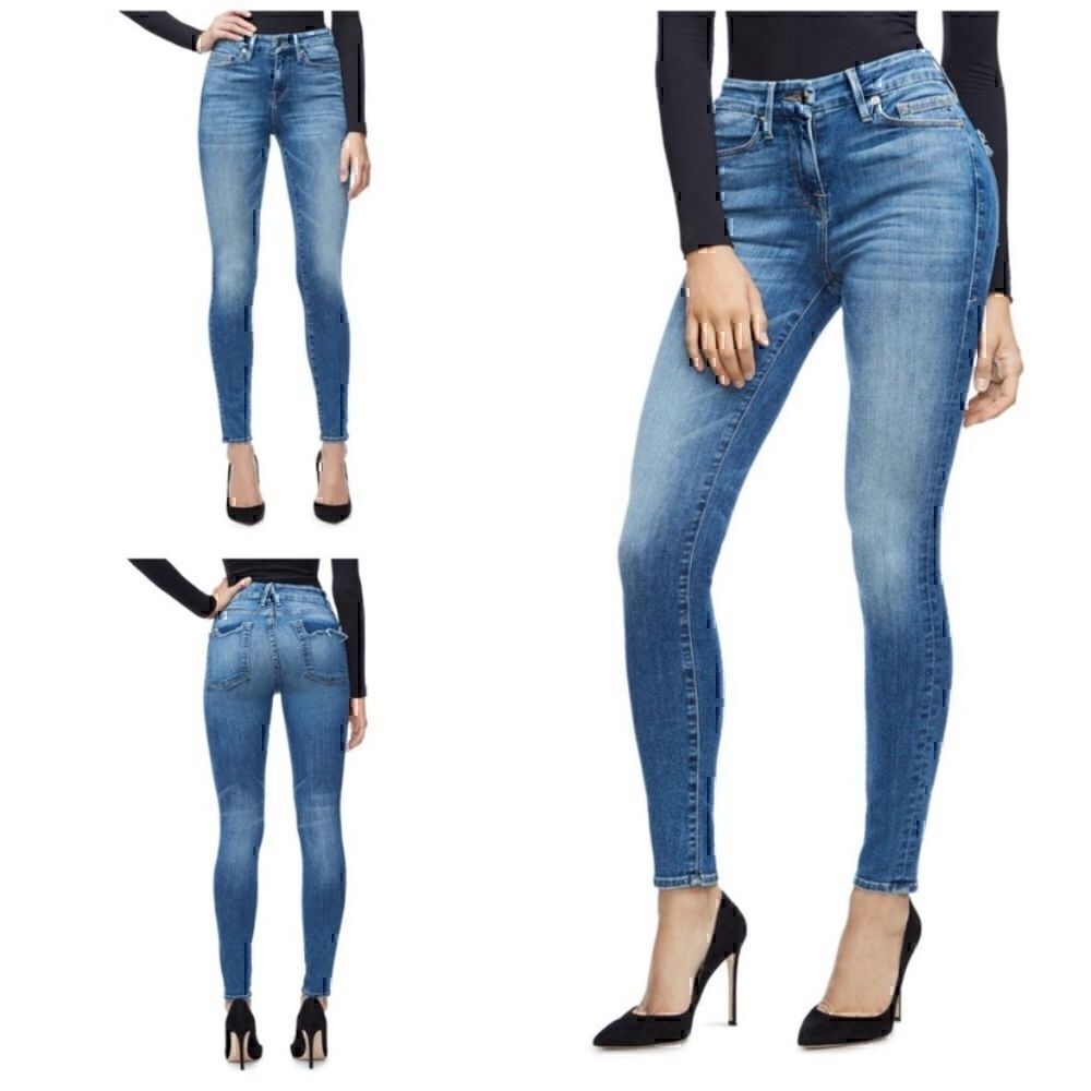 New w/ Tags *Defect Good American Good Legs Skinny Jeans